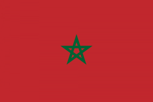 Flagge Marokko
