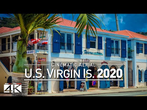 【4K】Drone Footage | U.S. Virgin Islands - Caribbeans Findest USVI 2019 | Cinematic Aerial St. Thomas