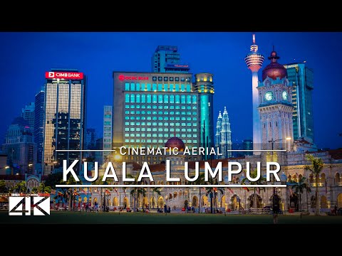🇲🇾 4K Drone Footage KUALA LUMPUR 🔥 Capital of Malaysia 🔥🔥🔥 [DJI Phantom 4]