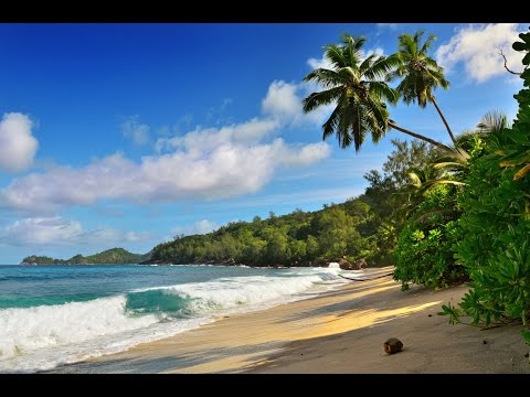 Island of Mahé, Seychelles in 4K.