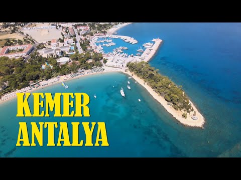 Antalya, Kemer (Turkey) AERIAL DRONE 4K VIDEO