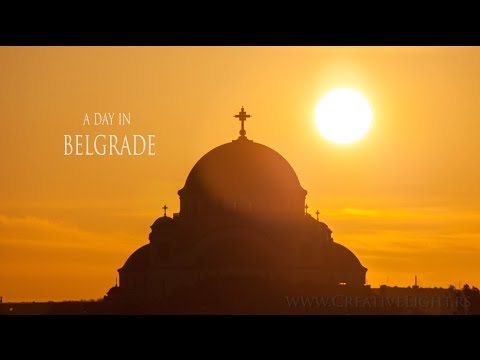 A day in Belgrade - Motion Time-lapse