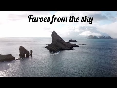 faroe islands 4K drone video