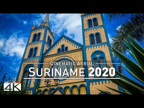 🇸🇷 4K Drone Footage PARAMARIBO 🔥 Capital of Suriname 🔥🔥🔥 [DJI Phantom 4]