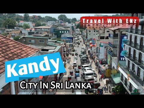 Kandy City Aerial view