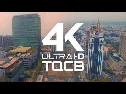 Bangalore City - Silicon Valley of India | Bengaluru | Aerial View | Drone Video | 4K