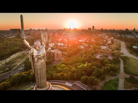 KYIV from a drone in 4k