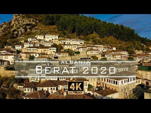 #Berat 2020 - 🇦🇱 #Albania [Drone Footage] @MTravelVlog