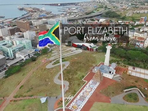 Port Elizabeth From Above - View From A Drone