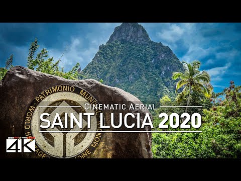 🇱🇨 4K Drone Footage SAINT LUCIA 🔥🔥🔥 [DJI Phantom 4]