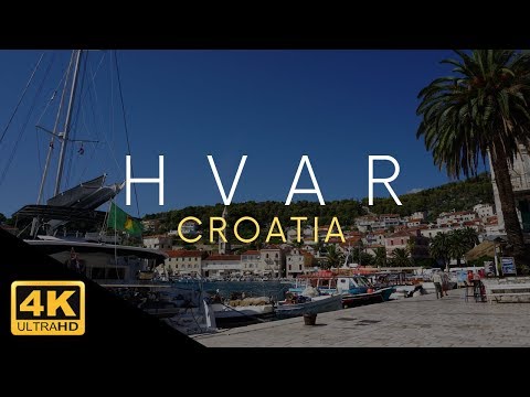 Hvar Croatia 4k Island Travel Tour Video