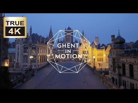 Ghent in Motion (2018), hidden pearl of Flanders, Belgium. (4,5&#039;) 4K AERIAL DRONE MOVIE