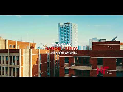 NAIROBI - KENYA - Aerials 4K Drone Shot by Latan/Nezzoh Monts