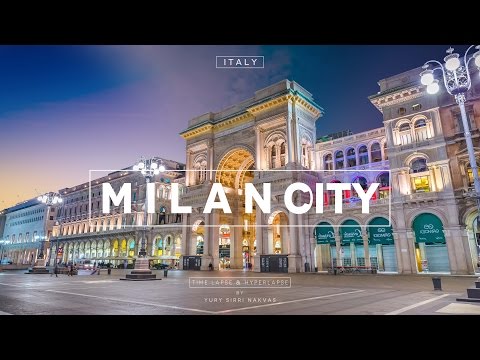 Milano City Hyperlapse Italy Time Lapse Italia