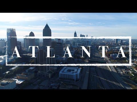 Atlanta Georgia Drone Video 4K