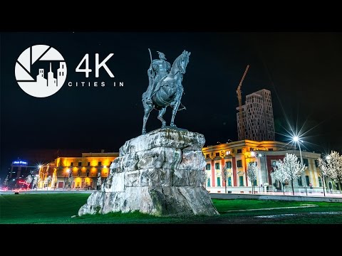 Tirana in 4K