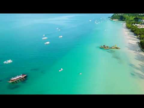 The beauty of boracay island in 4k