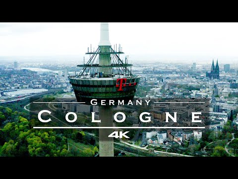 Cologne / Köln, Germany 🇩🇪 - by drone [4K]