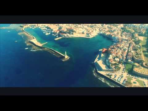 4K Short Film &#039;&#039;Crete Greece island - Chania drone video -aerial view(phantom 3 dji 4k)