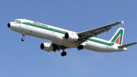 Alitalia Flugzeug