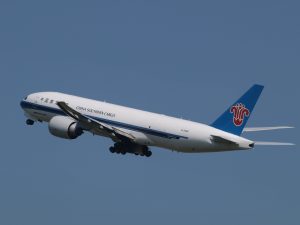 Abflug der China Southern Airlines