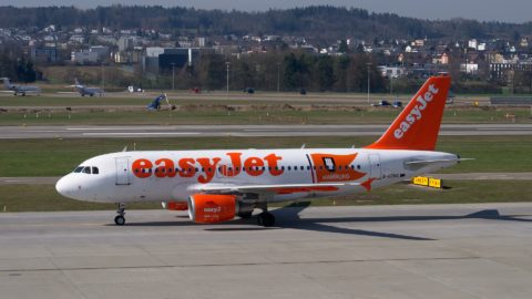 Easyjet Flugzeug