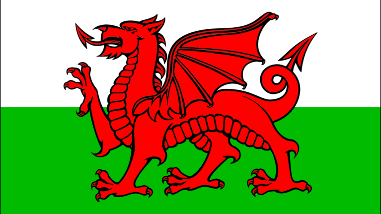 Flagge Wales