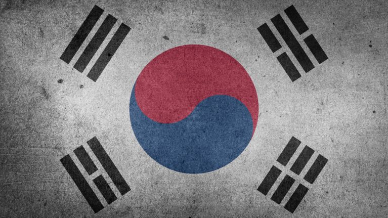 Südkorea Flagge