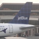 Maschine der Billigfluggesellschaft JetBlue