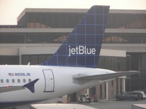 Maschine der Billigfluggesellschaft JetBlue