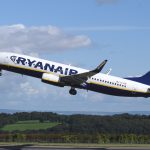 Maschine der Fluggesellschaft Ryanair