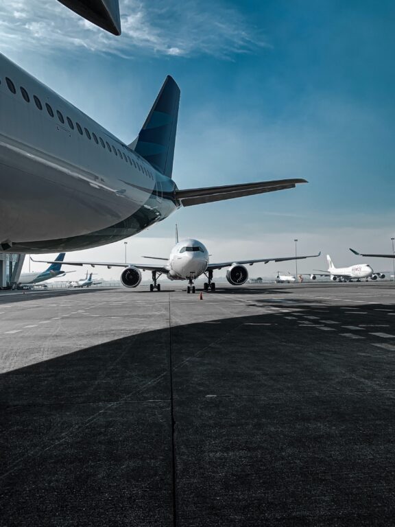 Arbeiten am Flughafen