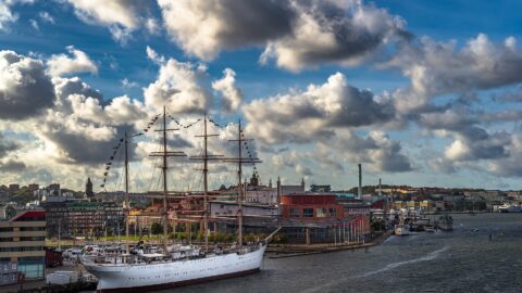 Flug nach Göteborg