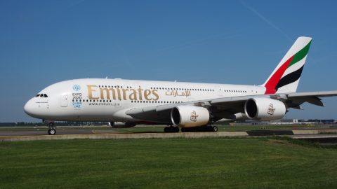 Emirates-Flugzeug