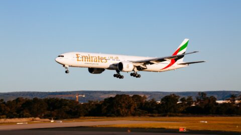 Emirates Flugzeug