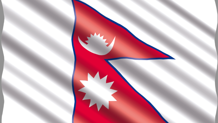 Flagge Nepal