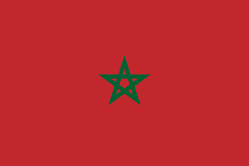 Flagge Marokko