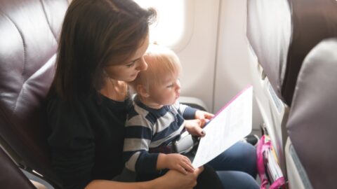 Fliegen mit Kindern