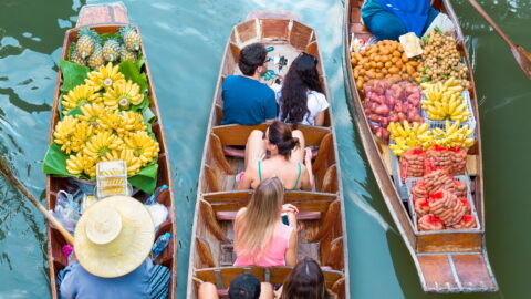 Floating Market Thailand