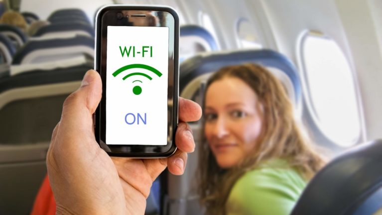 Wifi WLAN Flugzeug