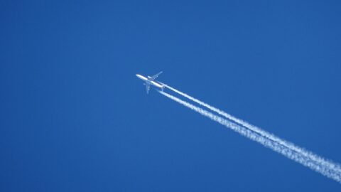 Flugzeug Chemtrails