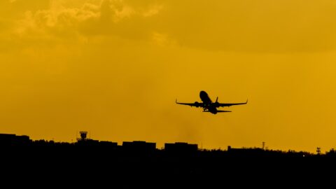 Flugzeug Silhouette