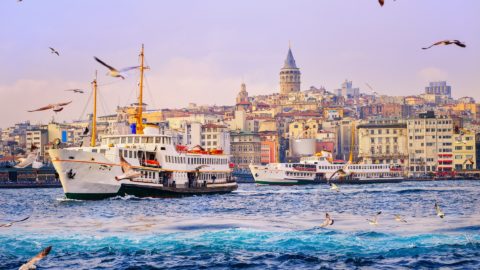Flug nach Istanbul