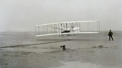 Flugzeug der Gebrüder Wright