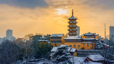 Jiming Tempel in Nanjing