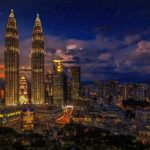 Kuala Lumpur bei Nacht
