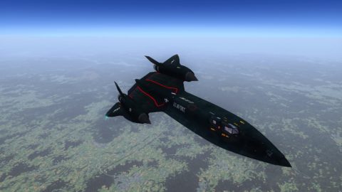 Lockheed SR-71A Blackbird