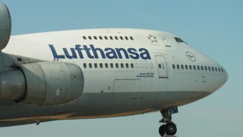 Lufthansa Flugzeug