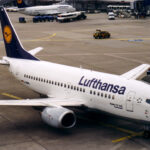 Lufthansa Flugzeug Flughafen