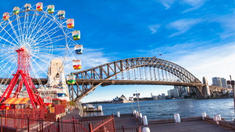 Luna Park in Sydney